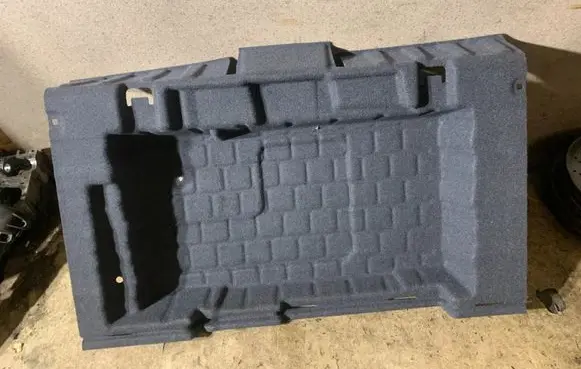 BMW 6 G32 Gran Turismo Trunk/boot floor carpet liner 7377723