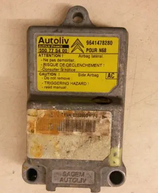 Citroen Xsara Picasso Airbag control unit/module 550775400 9641478280