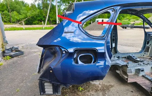 BMW 2 F45 Rear quarter panel 7408626 41007408626