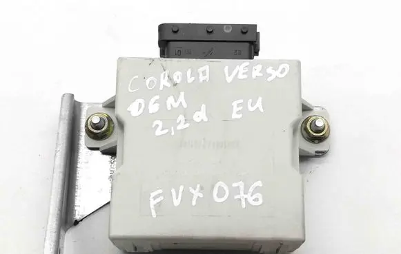 Toyota Corolla Verso E121 Other devices