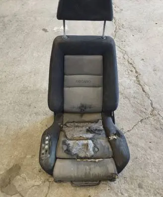 Mercedes-Benz W123 Front driver seat RECARO KBA90239 IDEALSITZ