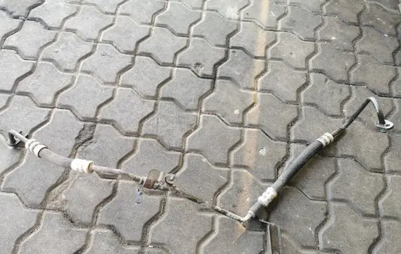 Renault Laguna III Power steering hose/pipe/line 497200005