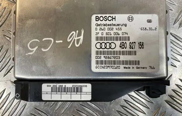 Audi A6 S6 C5 4B Gearbox control unit/module 4B0927156 0260002455 0501006074