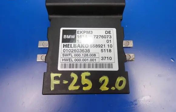 BMW X3 F25 Fuel injection pump control unit/module 7276073 55892110 0102603638