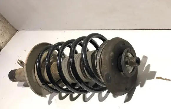 Peugeot 207 Front shock absorber with coil spring 7107