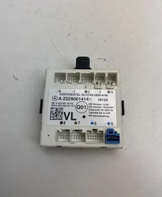 Mercedes-Benz S W222 Door control unit/module A2229001414