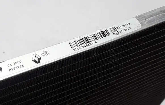 Renault Clio IV A/C cooling radiator (condenser) 921006454R