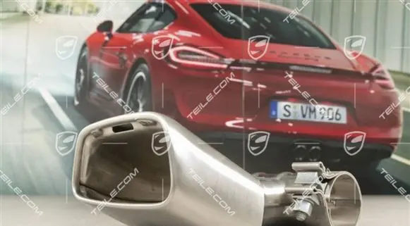 Porsche Boxster 982 Exhaust gas pipe 982251187P
