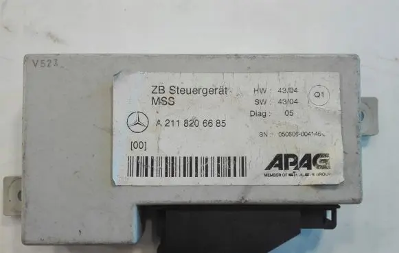 Mercedes-Benz E W211 Other control units/modules A2118206685