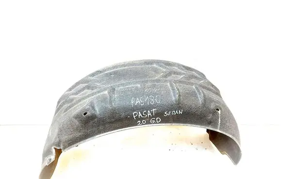 Volkswagen PASSAT B8 Rear arch fender liner splash guards 3G0810972G