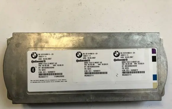BMW 7 F01 F02 F03 F04 Bluetooth control unit module 9149614 8410914961401 16921115