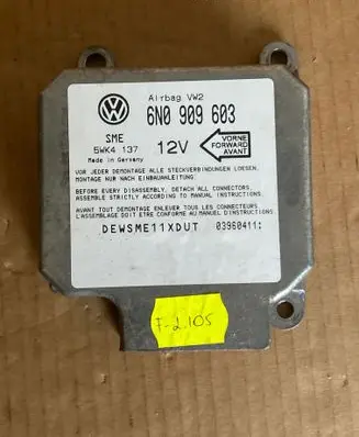 Ford Galaxy Airbag control unit/module 6N0909603 03960411 5WK4137