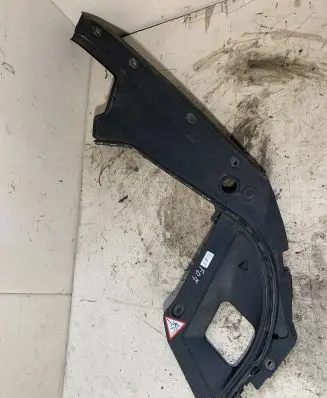 Engine bonnet/hood lock trim molding