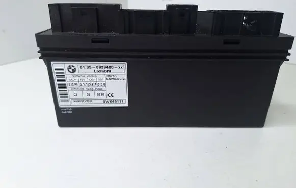 BMW 5 E60 E61 Comfort/convenience module 6939400 5WK49111 511324000