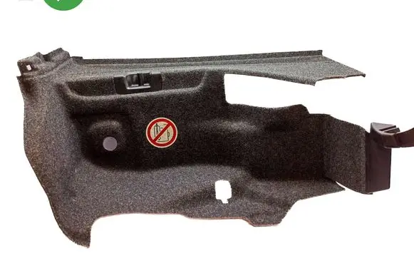 Volkswagen Eos Trunk/boot side trim panel 1Q0867428T 1Q0867428 1Q0867192