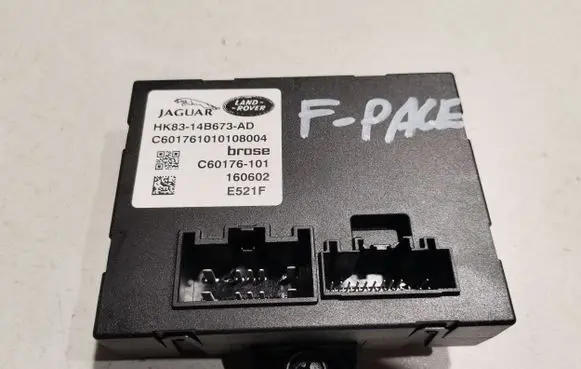 Jaguar F-Pace Tailgate/trunk control unit/module HK8314B673AD C60176101 16062