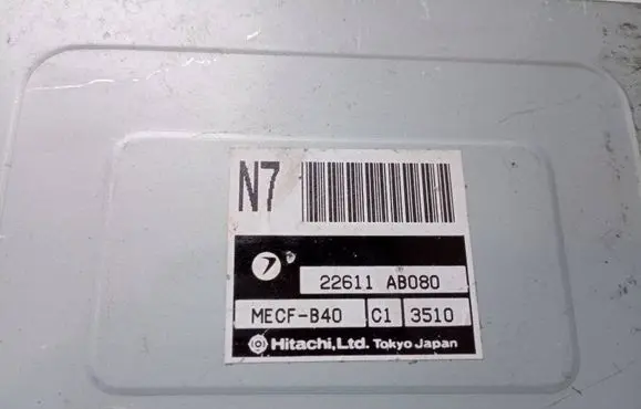 Subaru Impreza I Engine control unit/module 22611AB080 MECFB40