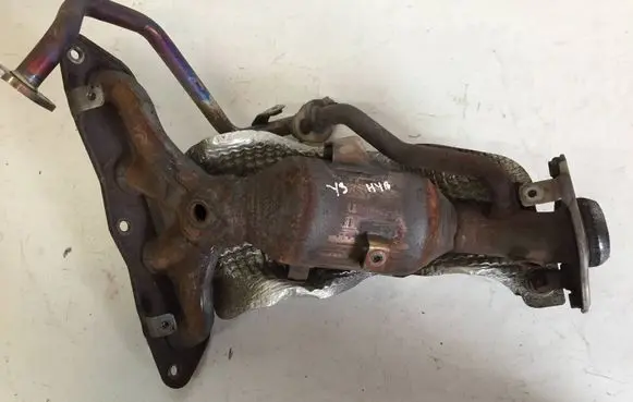 Toyota Yaris Catalyst/FAP/DPF particulate filter 