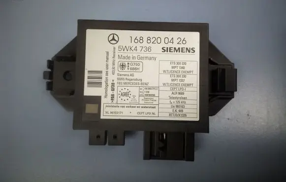 Mercedes-Benz A W168 Immobilizer control unit/module 1688200426 5WK4736