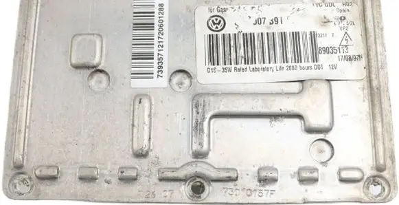 Volkswagen PASSAT B6 Xenon control unit/module 3D0907391B 89035113