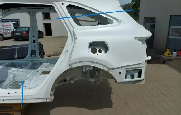 KIA Sorento IV Rear quarter panel 