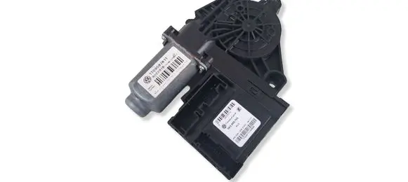 Volkswagen Touran II Front door window regulator motor 5K0959793