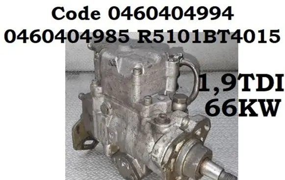 Ford Galaxy Fuel injection high pressure pump 0460404994 0460404985
