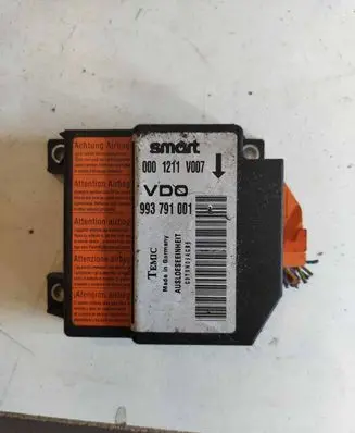 Smart ForTwo I Airbag control unit/module 0001211V007 993791001