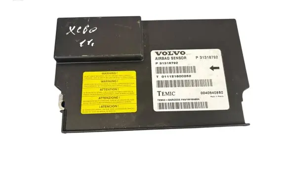 Volvo XC60 Airbag control unit/module 31318792 00405408B2 011121600262