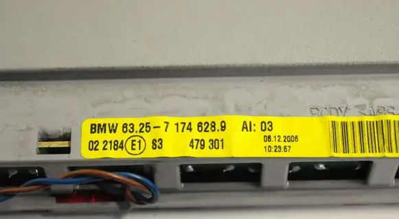 BMW 3 E92 E93 Third/center stoplight 7174628