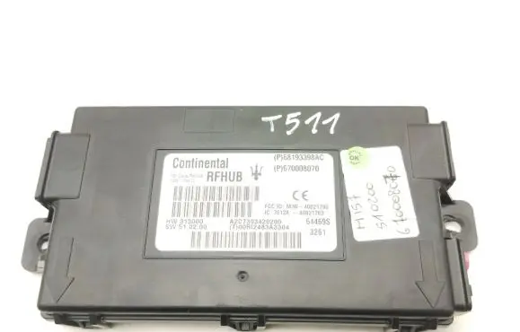 Keyless (KESSY) go control unit/module
