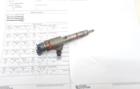 Peugeot Partner Fuel injector 0445110340 870692