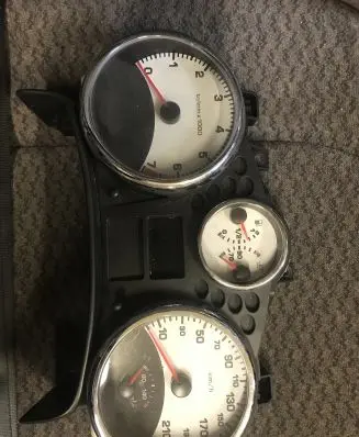 Peugeot 207 CC Speedometer (instrument cluster)