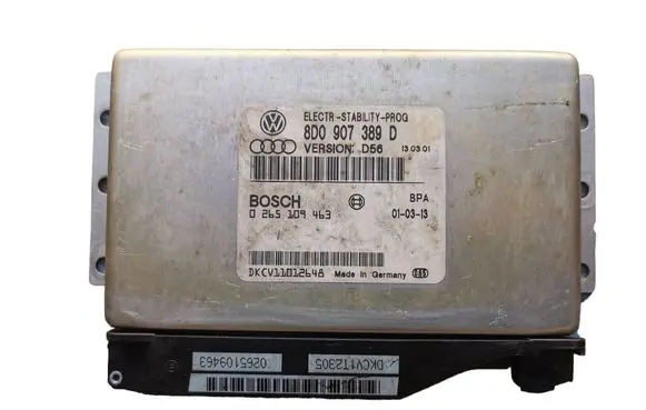 Audi A6 S6 C5 4B ESP (stability system) control unit 8D0907389D 0265109463 DK6V11012648