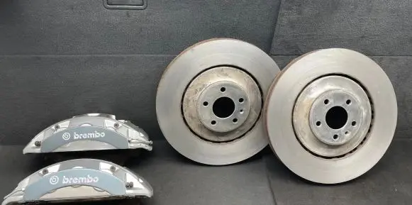 Audi A8 S8 D4 4H Brake discs and calipers set BREMBO 4H0615107B 4H0615107E