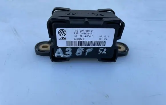Seat Leon (1P) ESP acceleration yaw rate sensor 1K0907655D 10170103643 CV76A05Z40