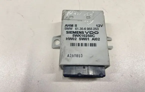 BMW X3 E83 Tow bar trailer control unit/module 61356955253 6955253 5WK10250C