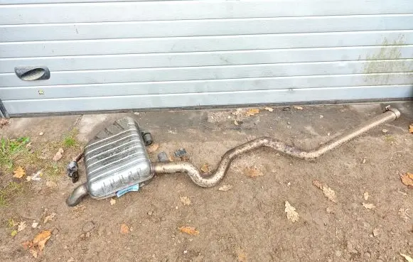 Jaguar XE Muffler/silencer GX735E292CH GX735E292