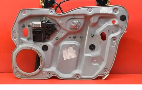 Volkswagen Cross Touran I Front door window regulator with motor 