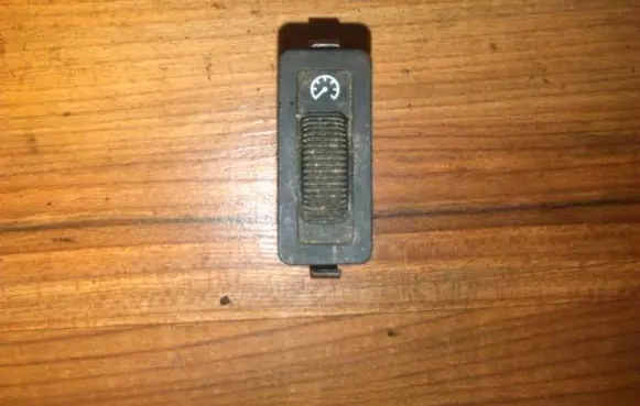 Panel lighting control switch