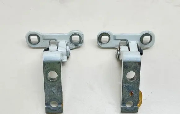 Front door hinge set
