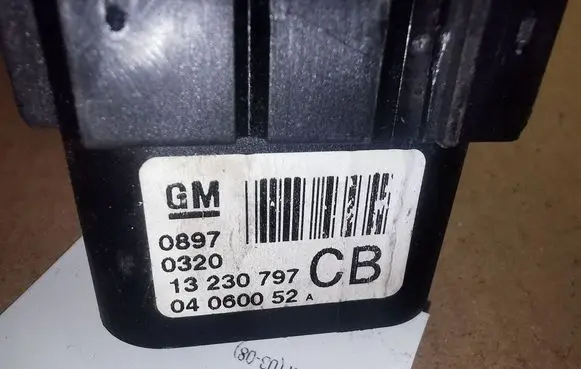 Opel Signum Light switch 13230797 04060052