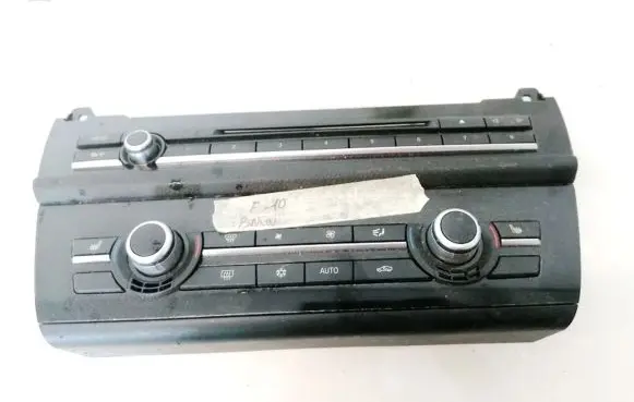 BMW 5 GT F07 Climate control unit 924970801 9249708-01