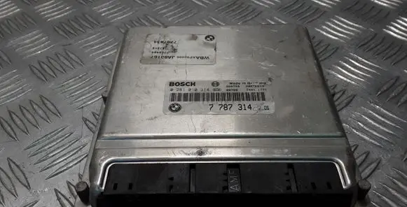 BMW 5 E39 Engine control unit/module 7787314 0281010314