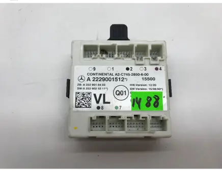 Mercedes-Benz S W222 Door control unit/module A2229001512 A2229015403 A2229025311