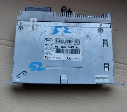 Peugeot 208 I Navigation unit CD/DVD player 9803754380