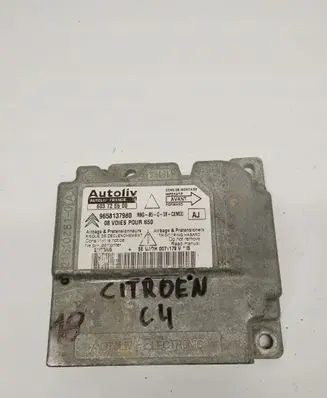 Citroen C4 I Airbag control unit/module 603725800