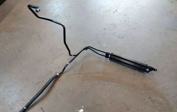 Mercedes-Benz S W221 Power steering radiator 