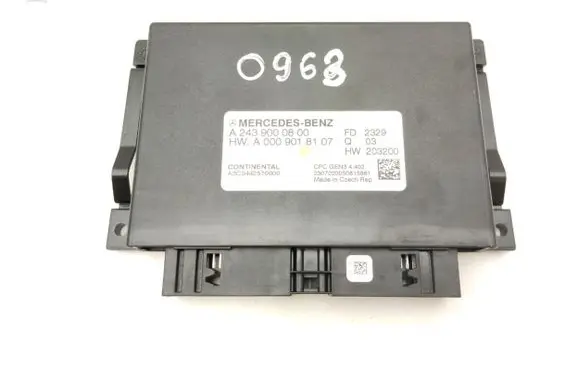 Mercedes-Benz EQB Gearbox control unit/module A0009018107