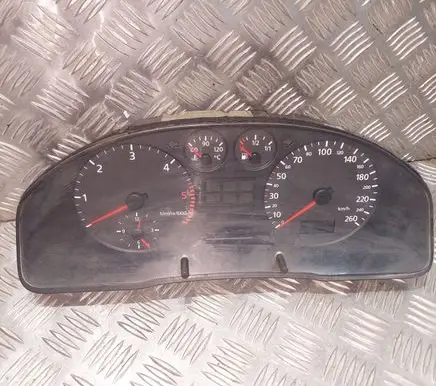 Audi A4 S4 B5 8D Speedometer (instrument cluster) 8D0919861F 110008989001 110068899901
